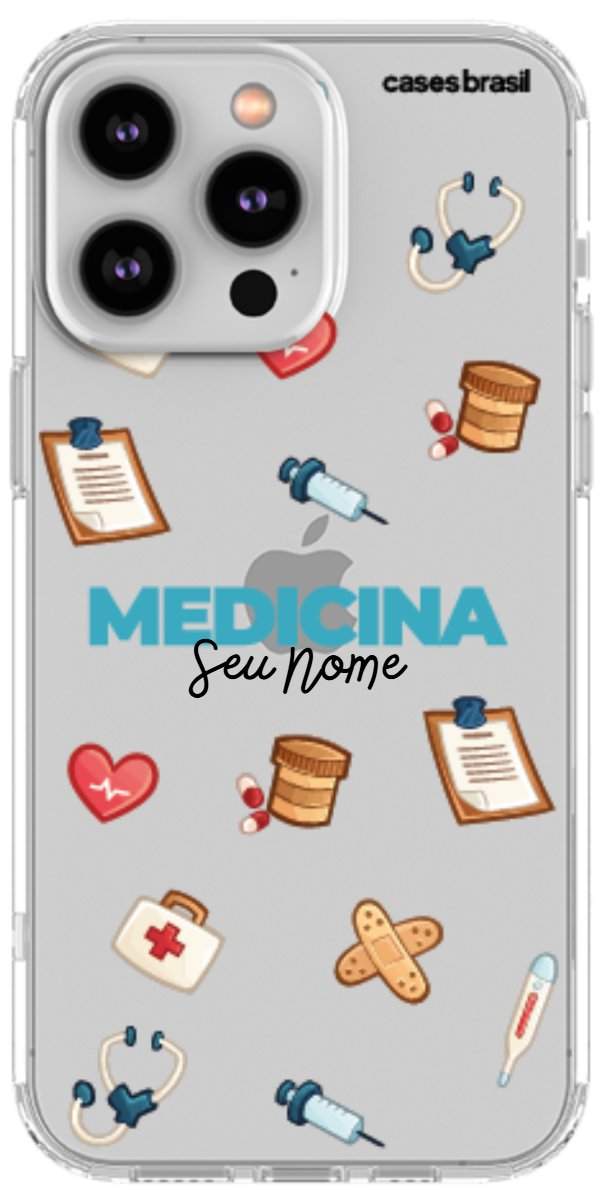 Capinha para Celular Medicina - Profissão Com Nome