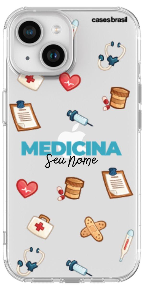 Capinha para Celular Medicina - Profissão Com Nome