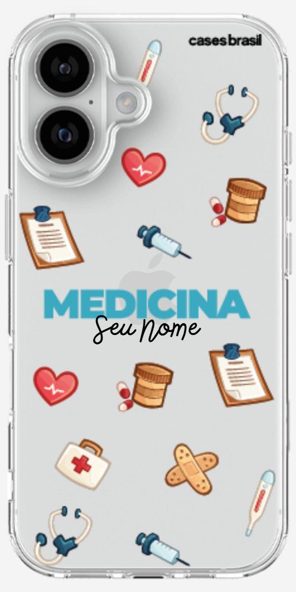 Capinha para Celular Medicina - Profissão Com Nome
