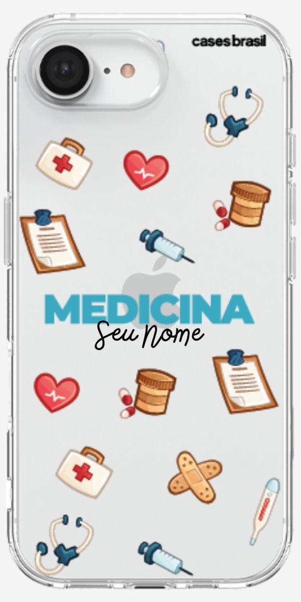 Capinha para Celular Medicina - Profissão Com Nome