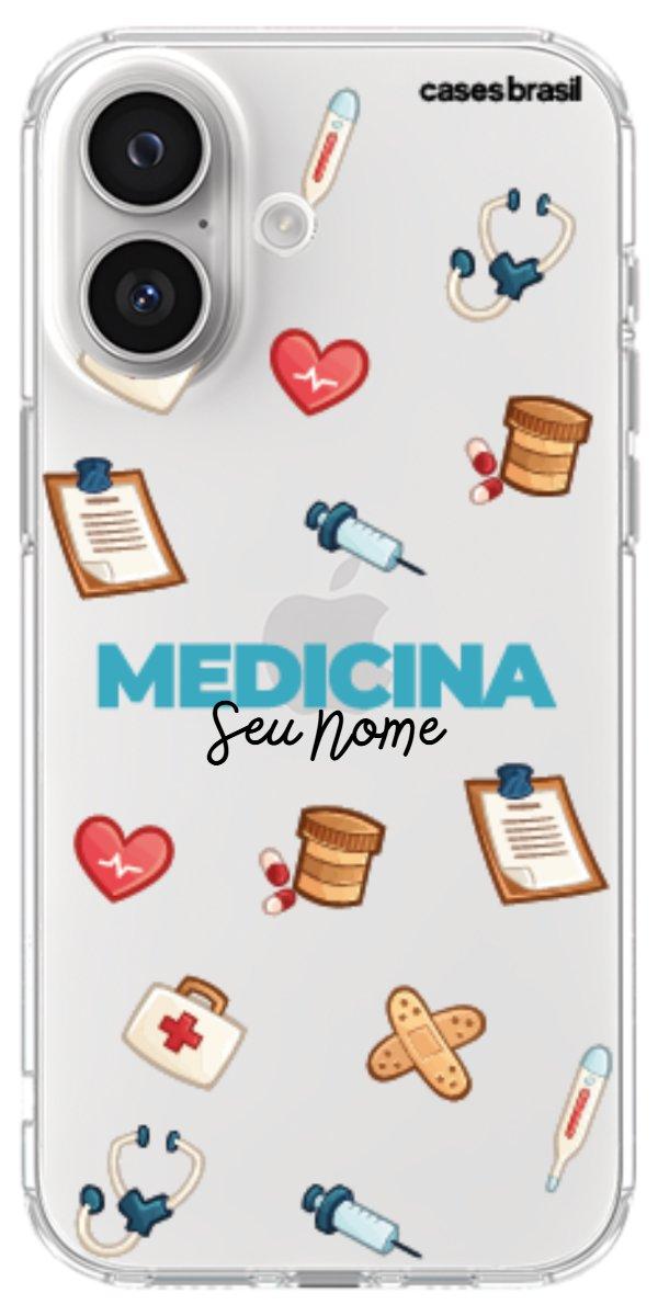 Capinha para Celular Medicina - Profissão Com Nome