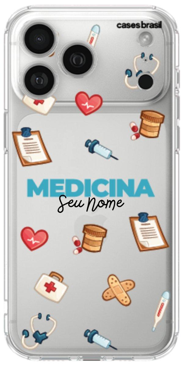 Capinha para Celular Medicina - Profissão Com Nome