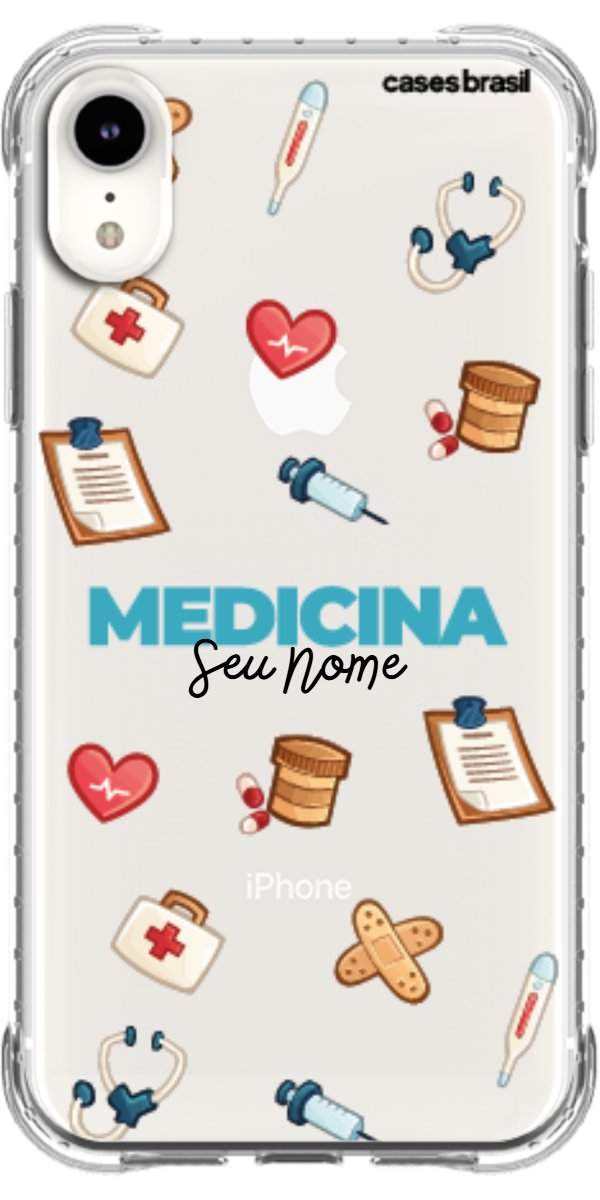 Capinha para Celular Medicina - Profissão Com Nome