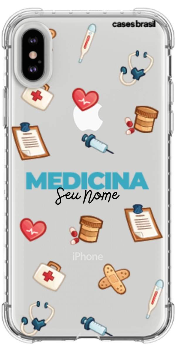 Capinha para Celular Medicina - Profissão Com Nome