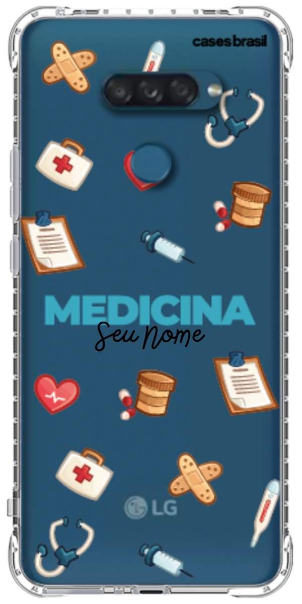 Capinha para Celular Medicina - Profissão Com Nome