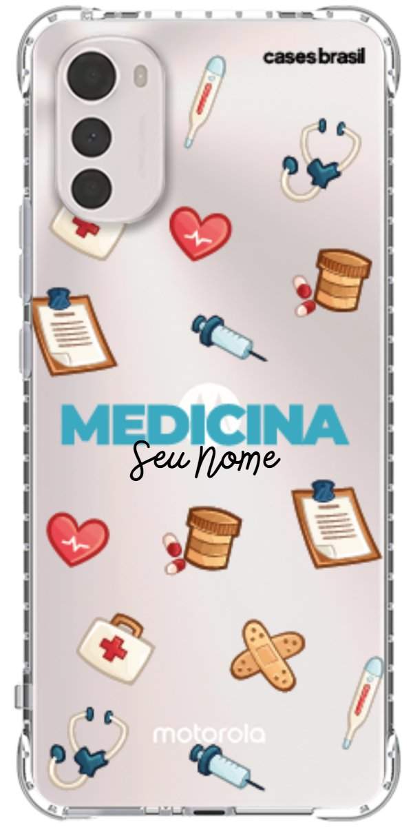 Capinha para Celular Medicina - Profissão Com Nome