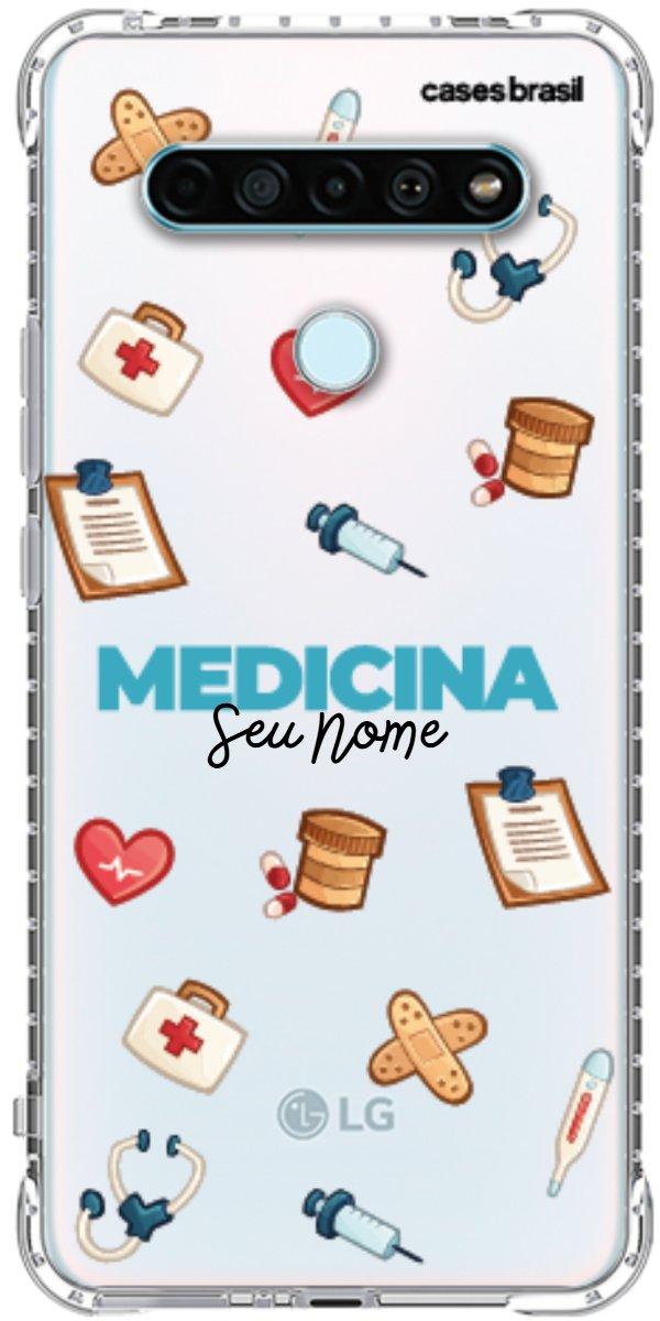 Capinha para Celular Medicina - Profissão Com Nome