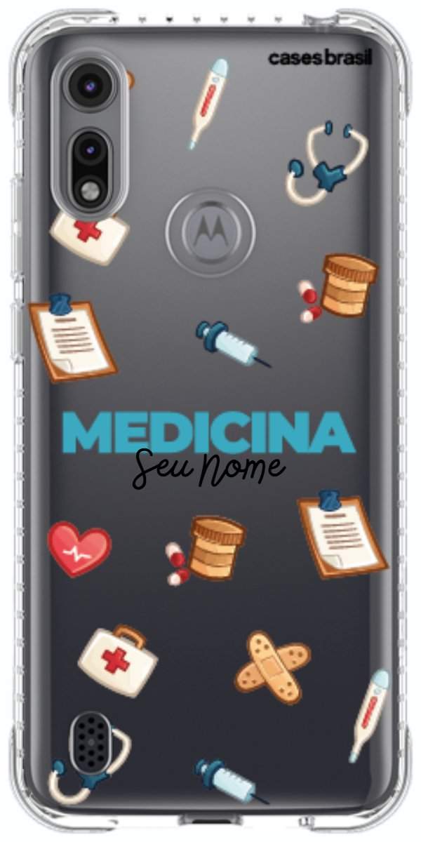 Capinha para Celular Medicina - Profissão Com Nome