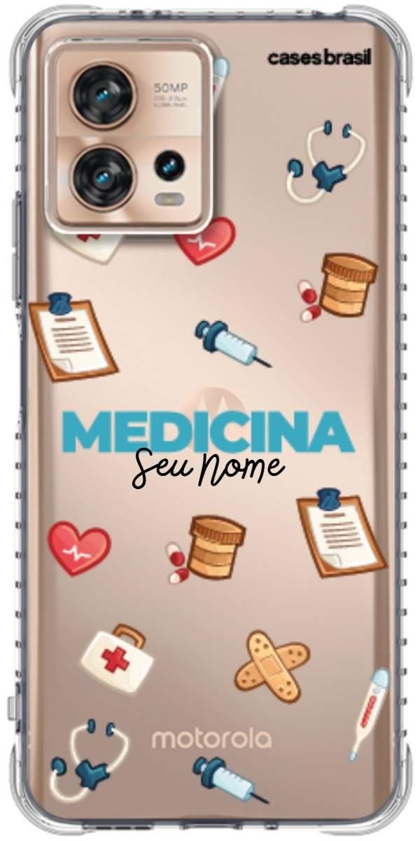 Capinha para Celular Medicina - Profissão Com Nome