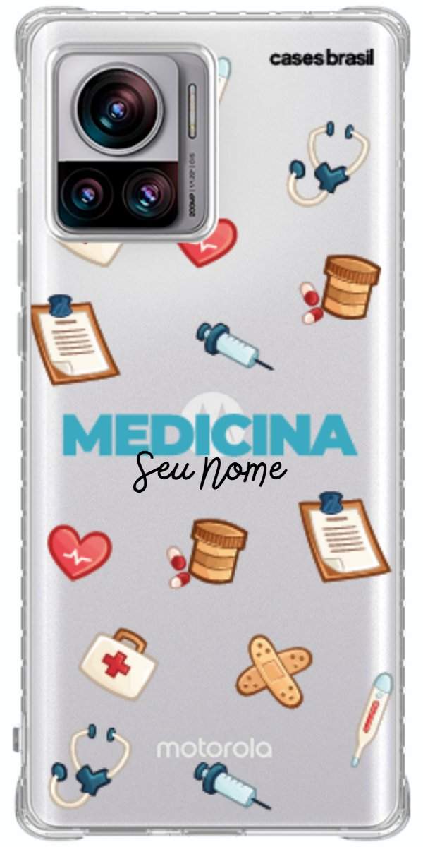 Capinha para Celular Medicina - Profissão Com Nome