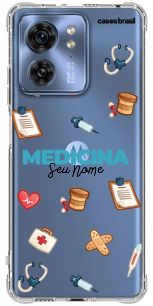 Capinha para Celular Medicina - Profissão Com Nome