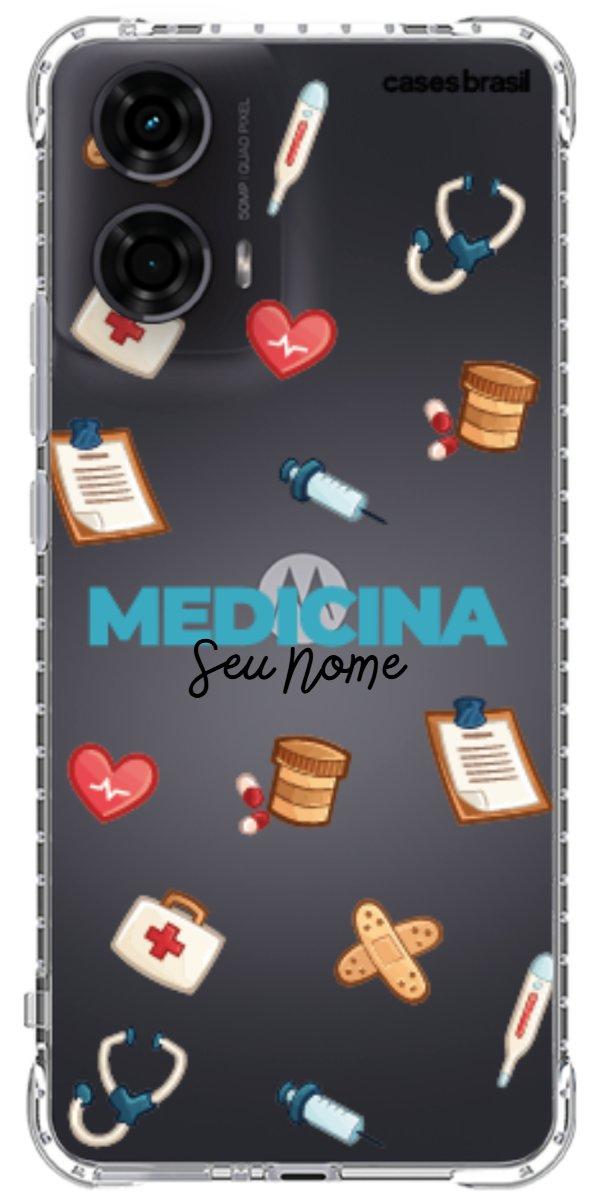 Capinha para Celular Medicina - Profissão Com Nome