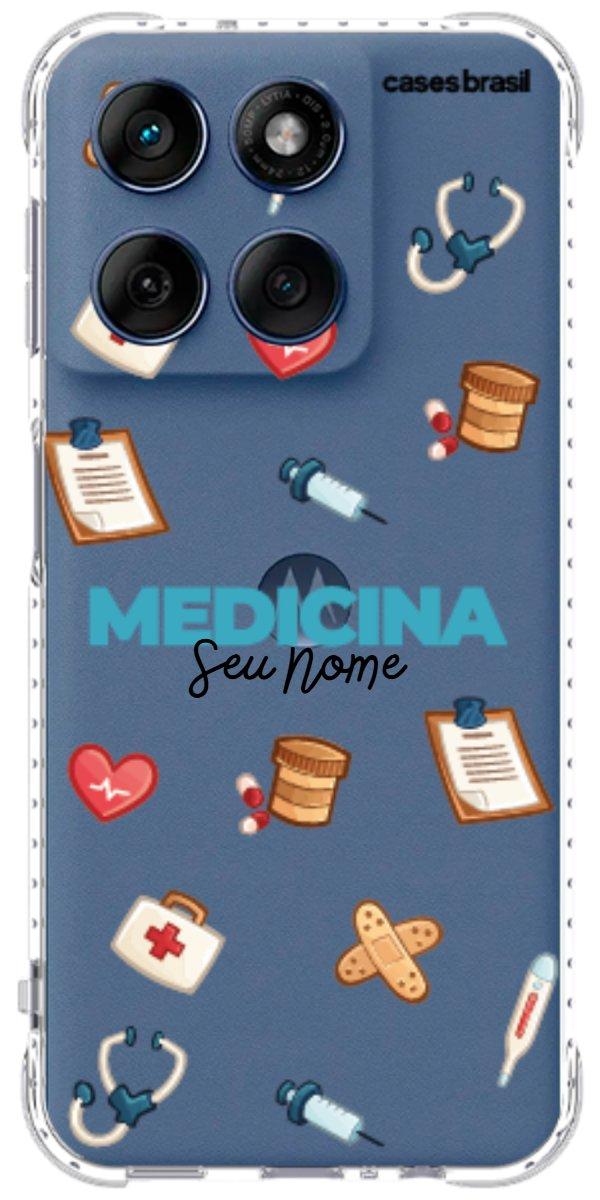 Capinha para Celular Medicina - Profissão Com Nome