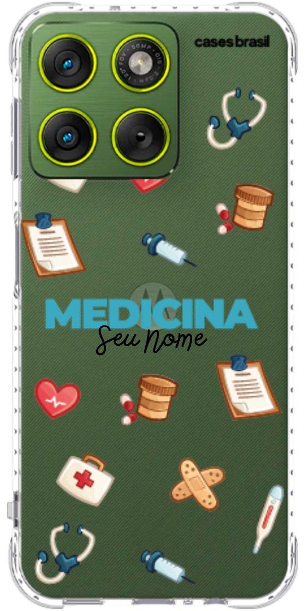 Capinha para Celular Medicina - Profissão Com Nome