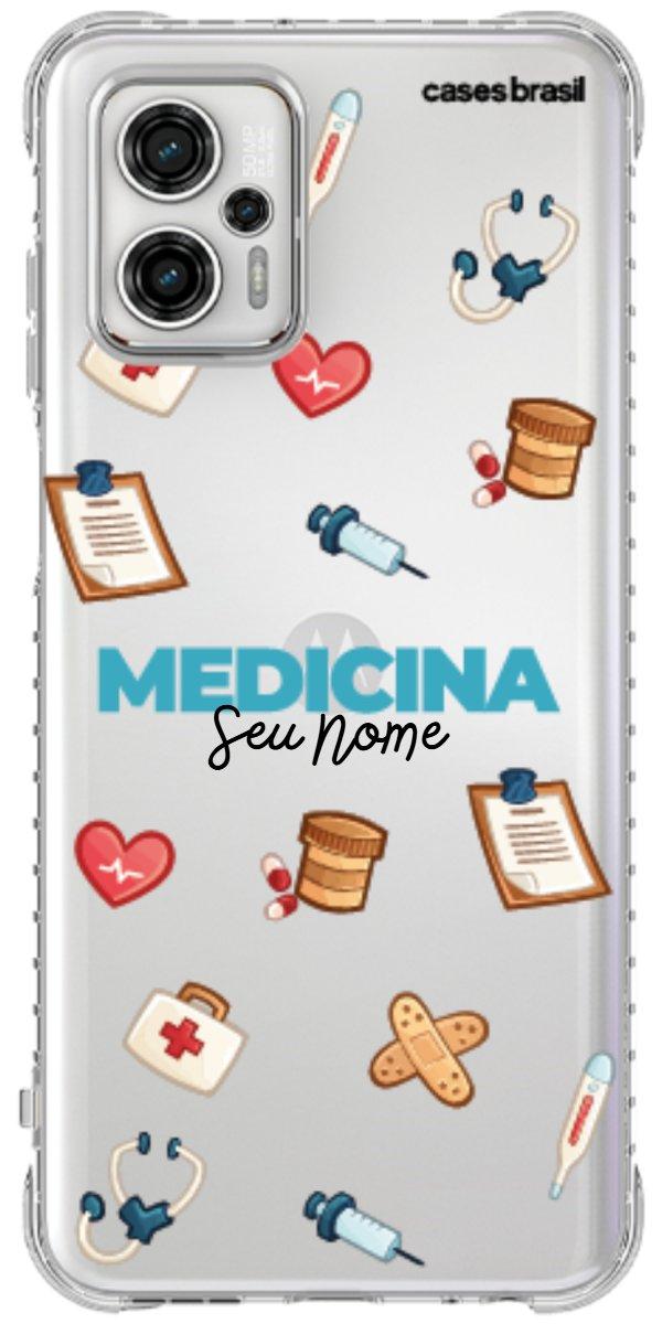 Capinha para Celular Medicina - Profissão Com Nome