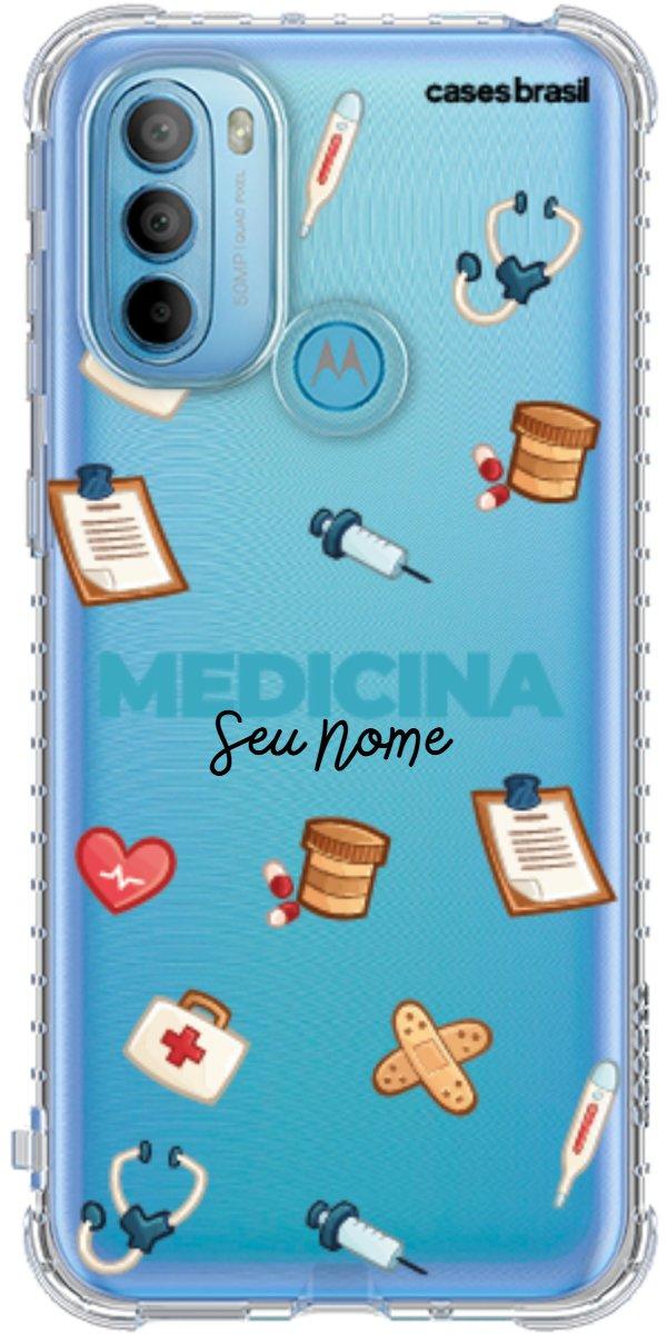 Capinha para Celular Medicina - Profissão Com Nome