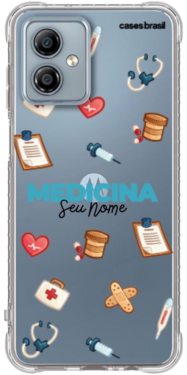 Capinha para Celular Medicina - Profissão Com Nome
