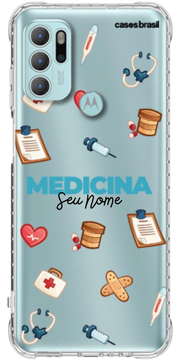 Capinha para Celular Medicina - Profissão Com Nome