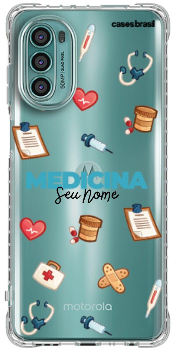 Capinha para Celular Medicina - Profissão Com Nome