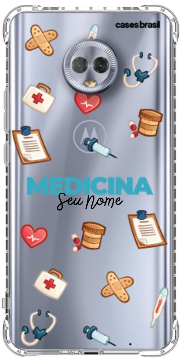 Capinha para Celular Medicina - Profissão Com Nome