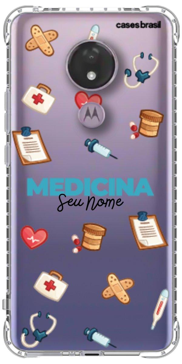 Capinha para Celular Medicina - Profissão Com Nome