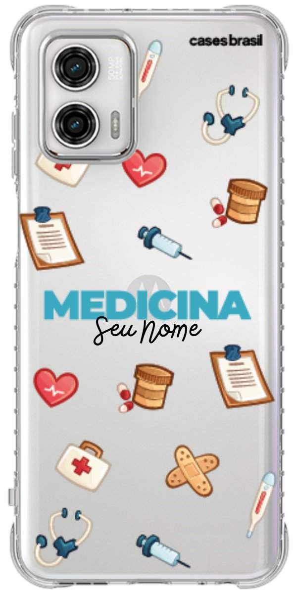 Capinha para Celular Medicina - Profissão Com Nome