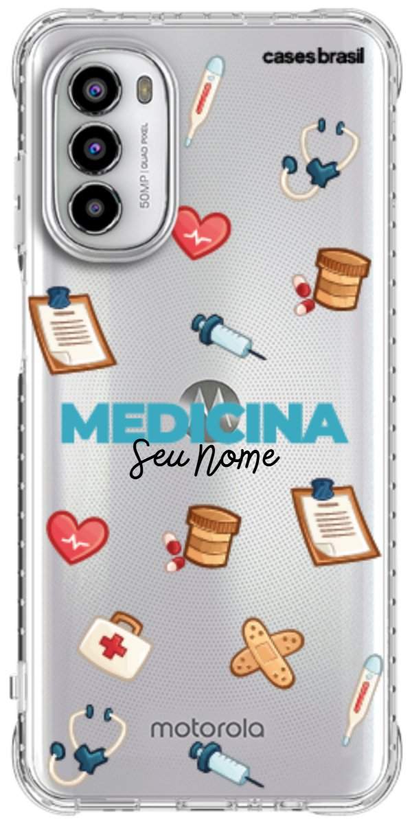 Capinha para Celular Medicina - Profissão Com Nome