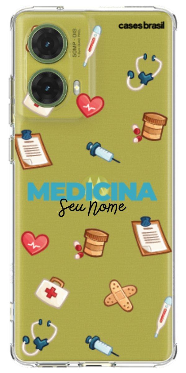 Capinha para Celular Medicina - Profissão Com Nome