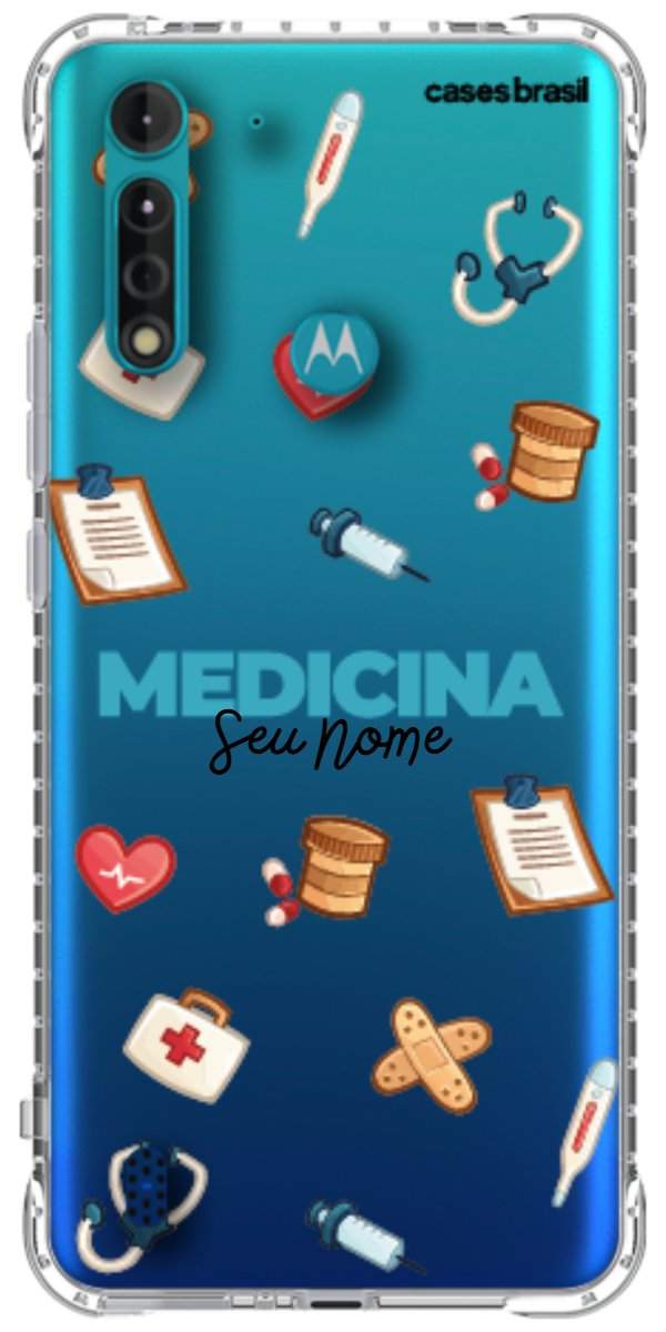 Capinha para Celular Medicina - Profissão Com Nome