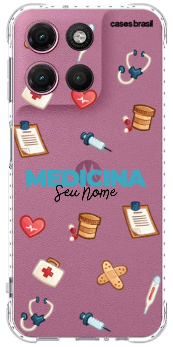 Capinha para Celular Medicina - Profissão Com Nome