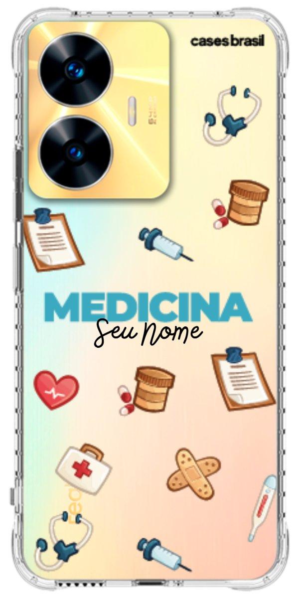 Capinha para Celular Medicina - Profissão Com Nome