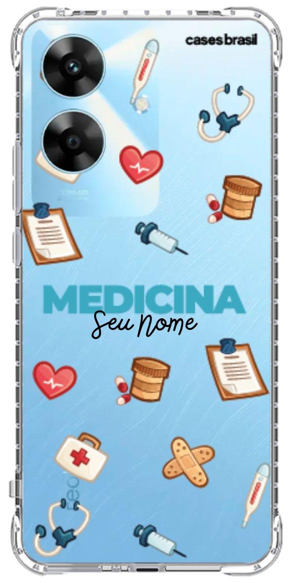 Capinha para Celular Medicina - Profissão Com Nome