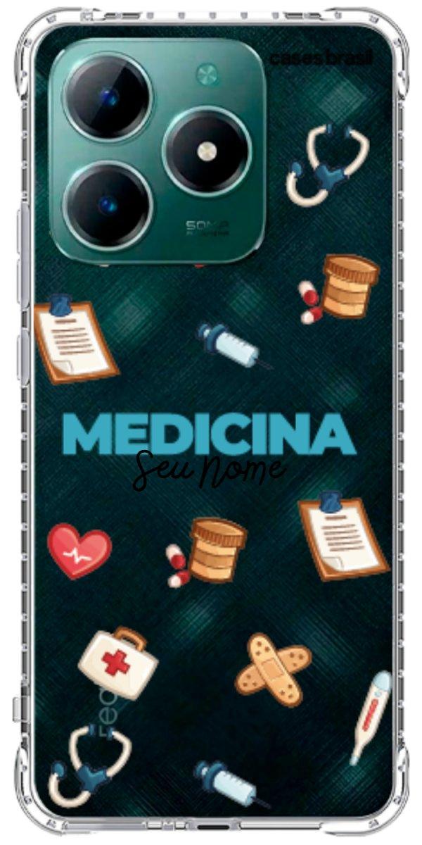 Capinha para Celular Medicina - Profissão Com Nome