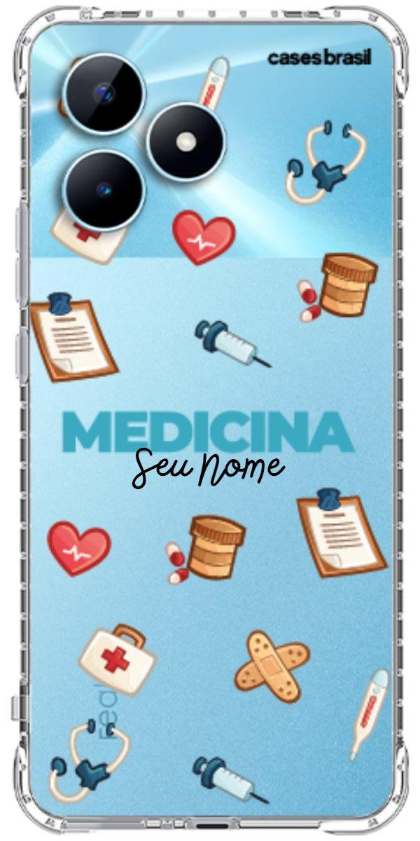 Capinha para Celular Medicina - Profissão Com Nome