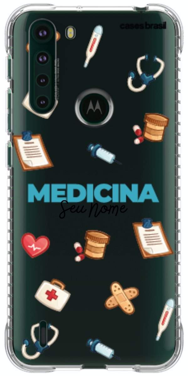 Capinha para Celular Medicina - Profissão Com Nome