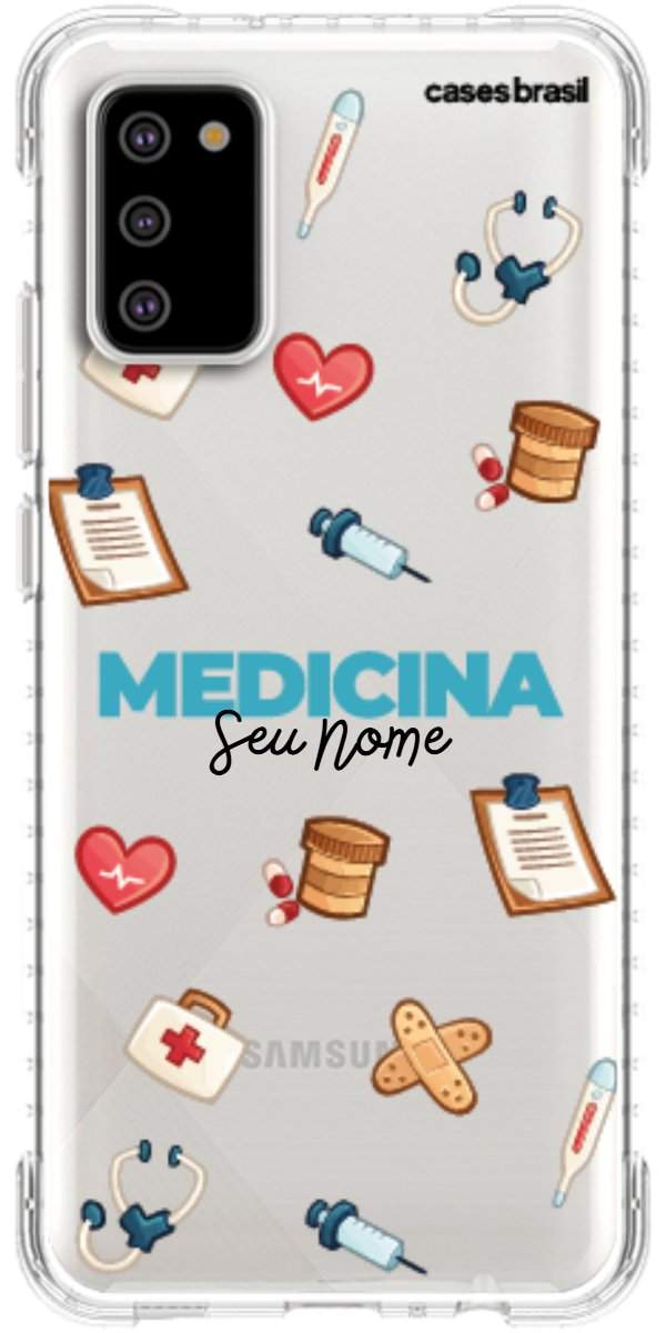 Capinha para Celular Medicina - Profissão Com Nome