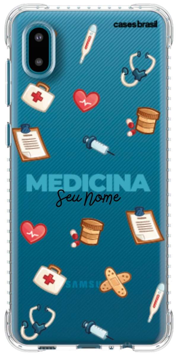 Capinha para Celular Medicina - Profissão Com Nome