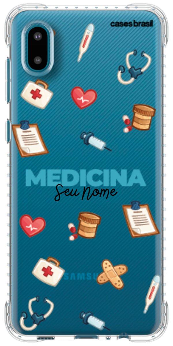Capinha para Celular Medicina - Profissão Com Nome
