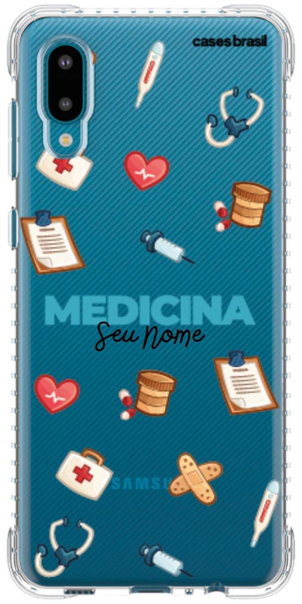 Capinha para Celular Medicina - Profissão Com Nome