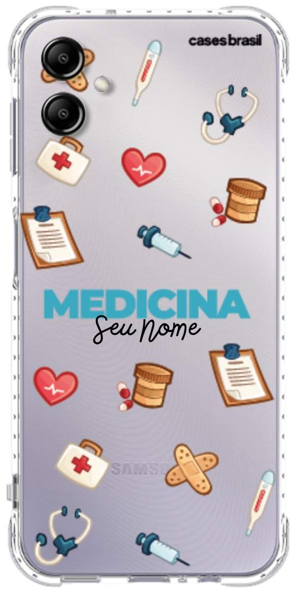 Capinha para Celular Medicina - Profissão Com Nome