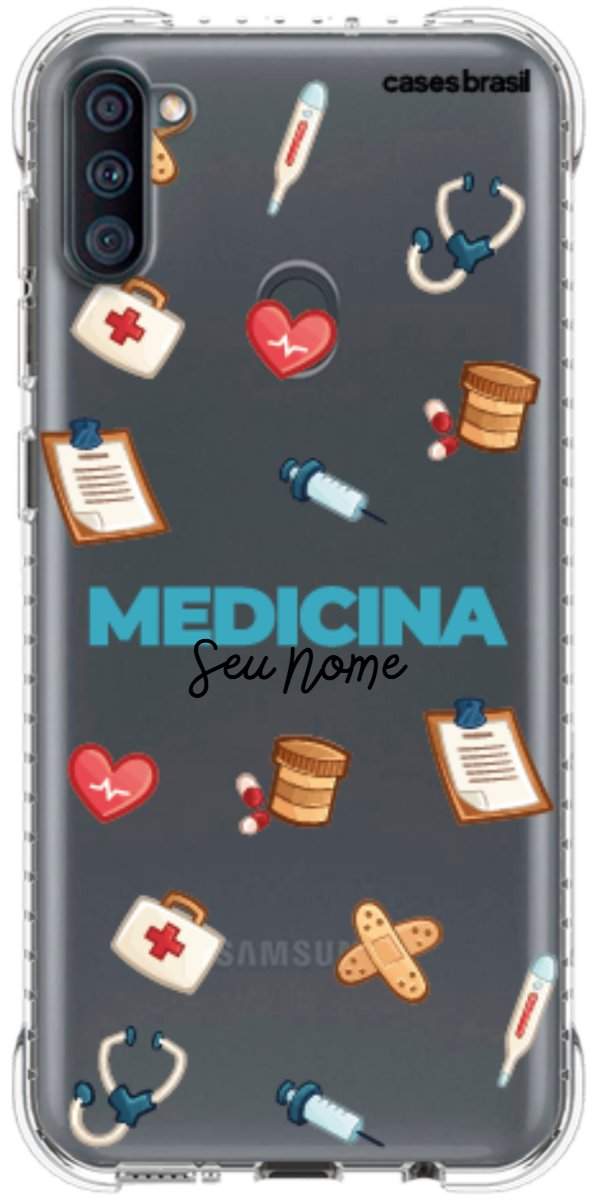 Capinha para Celular Medicina - Profissão Com Nome