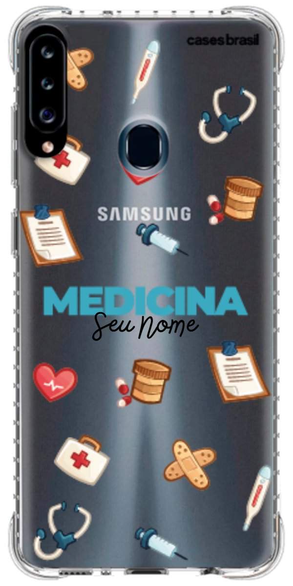 Capinha para Celular Medicina - Profissão Com Nome