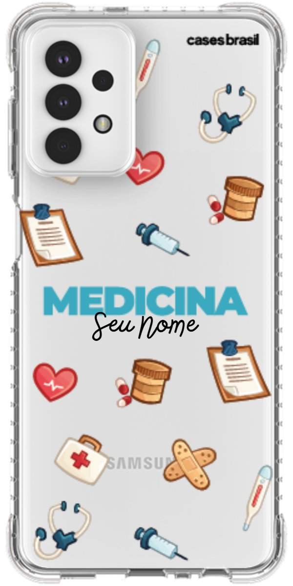 Capinha para Celular Medicina - Profissão Com Nome