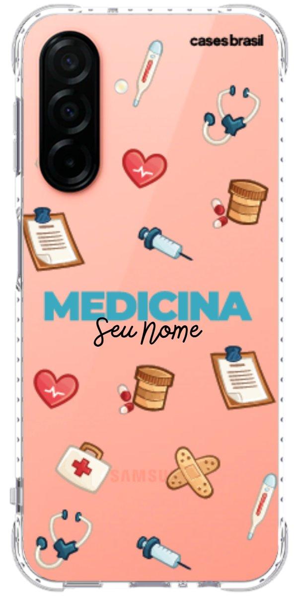 Capinha para Celular Medicina - Profissão Com Nome