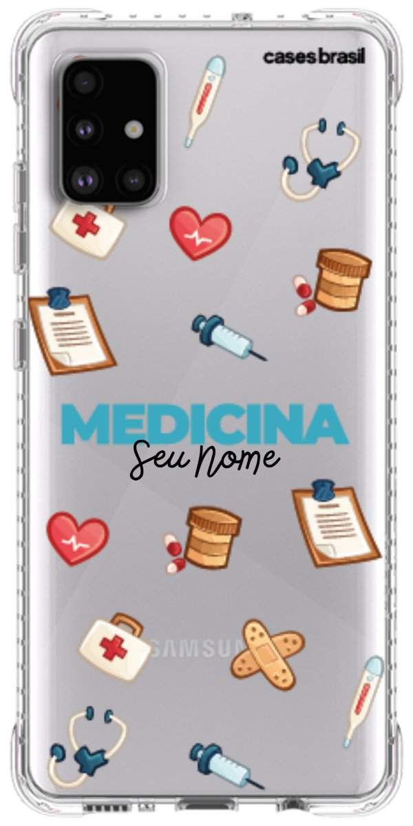 Capinha para Celular Medicina - Profissão Com Nome