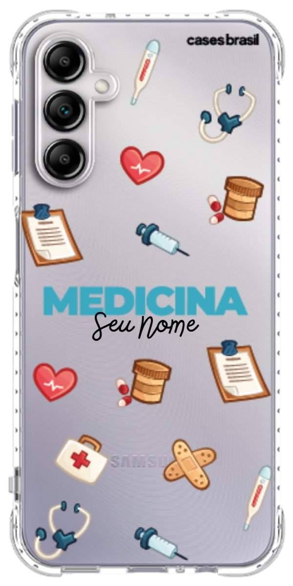 Capinha para Celular Medicina - Profissão Com Nome