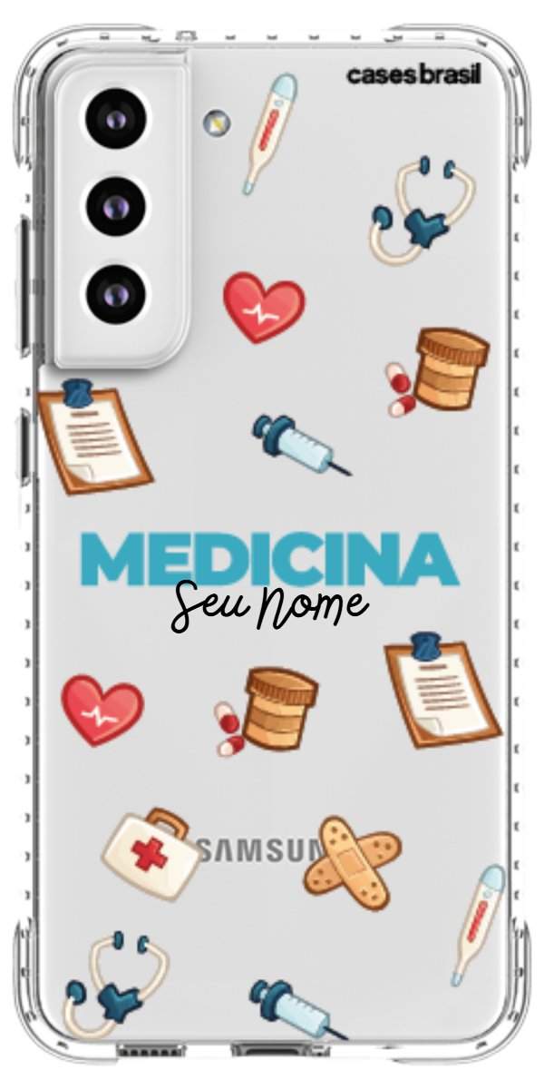 Capinha para Celular Medicina - Profissão Com Nome