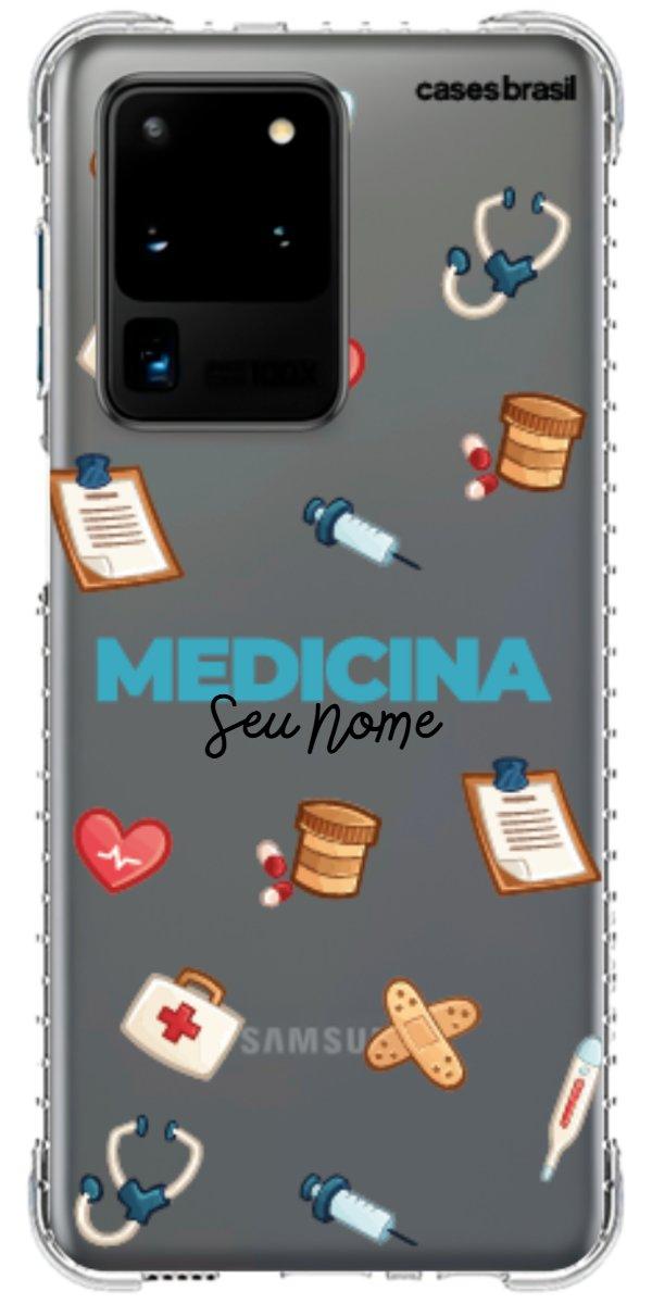 Capinha para Celular Medicina - Profissão Com Nome