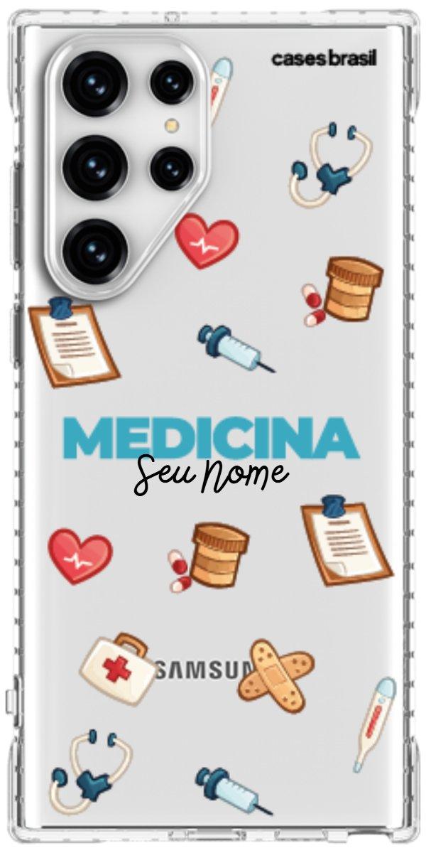 Capinha para Celular Medicina - Profissão Com Nome