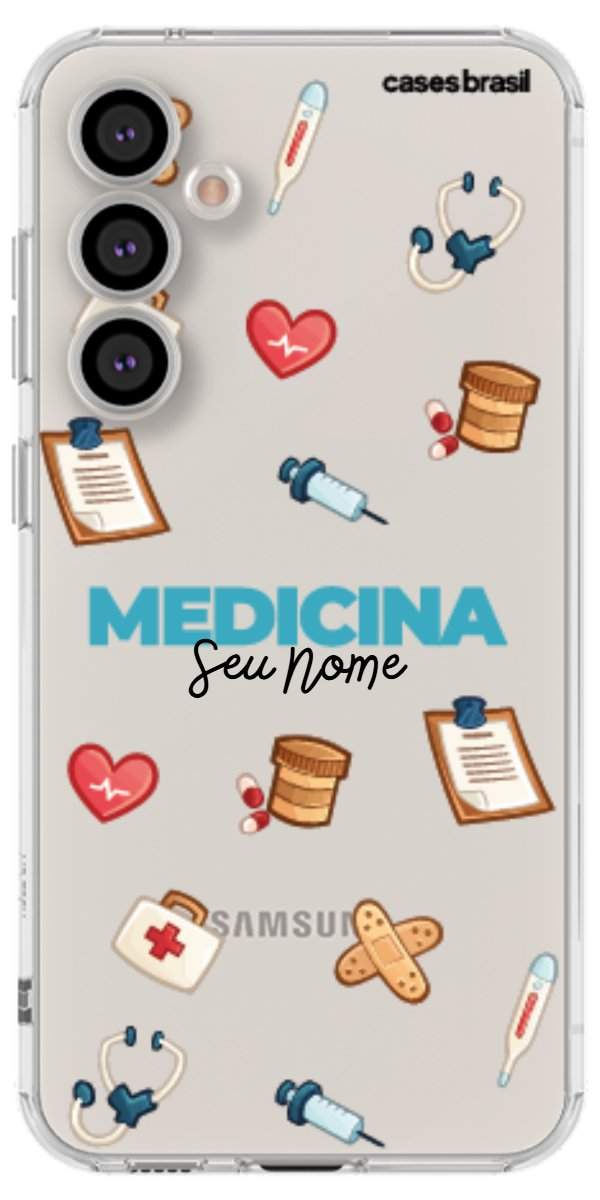 Capinha para Celular Medicina - Profissão Com Nome